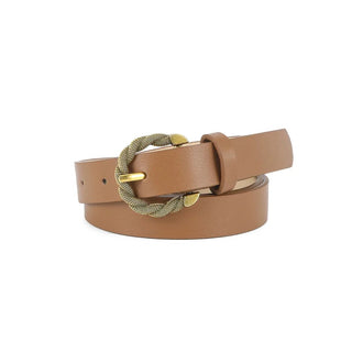 Twisted Buckle Belt