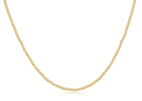 E Newton 17" Classic Gold Necklace