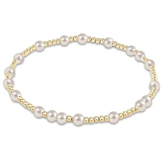 eNewton Hope Unwritten Pearl Bracelet 4mm