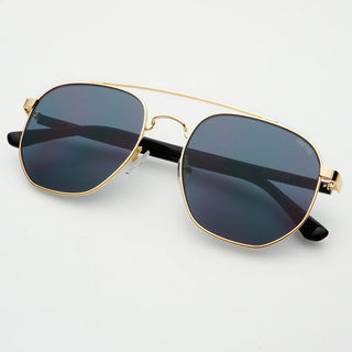 Austin Unisex Sunglasses Gold/Gray