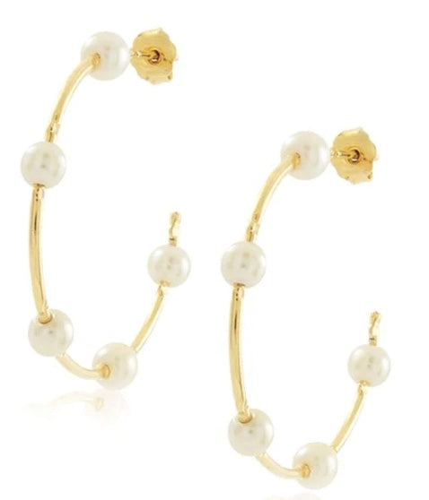 Molly Pearl Hoops