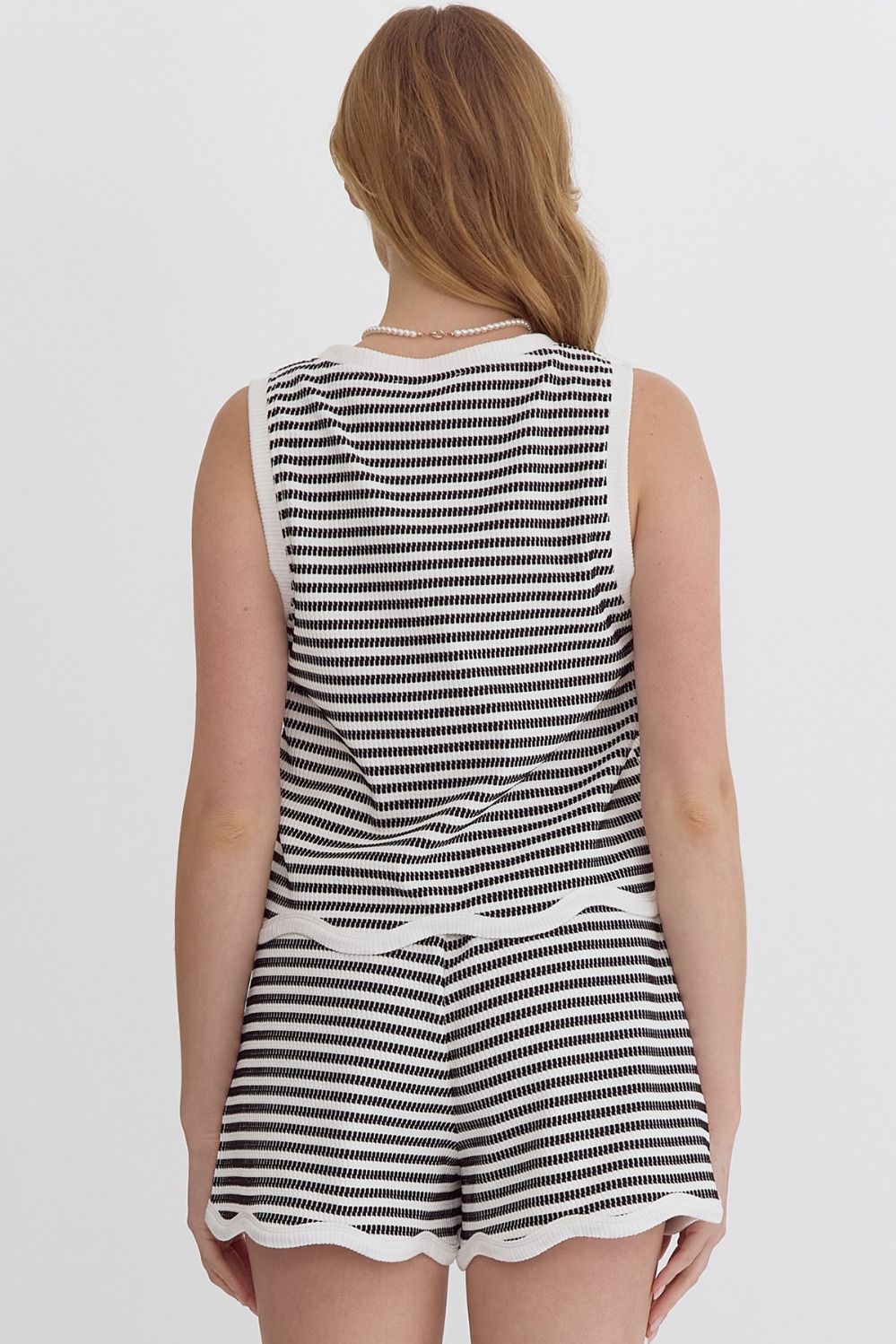 B&W Knit Tank