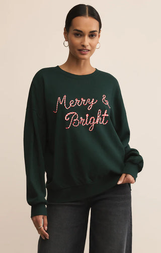 Bright Sunday Sweater- Garland Green