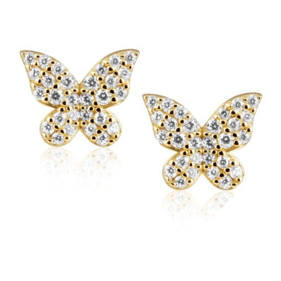 Elsie Pave Butterfly Studs