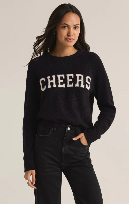 Cheers Sweater in Black