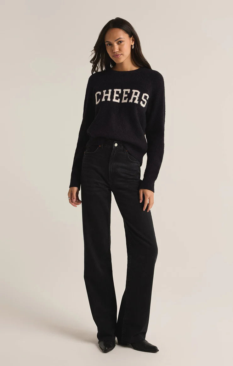 Cheers Sweater in Black