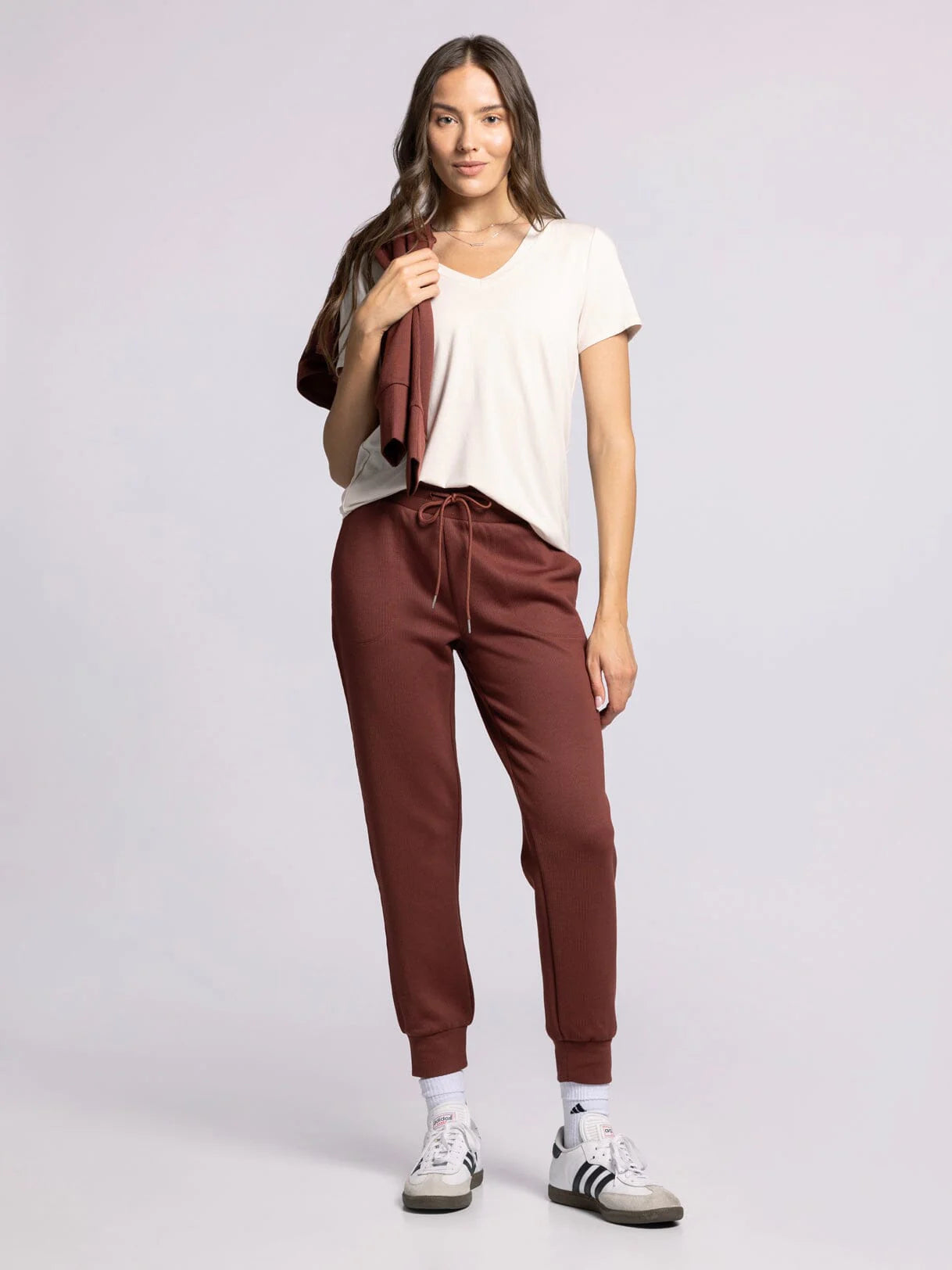 Cora Jogger- Cherrywood