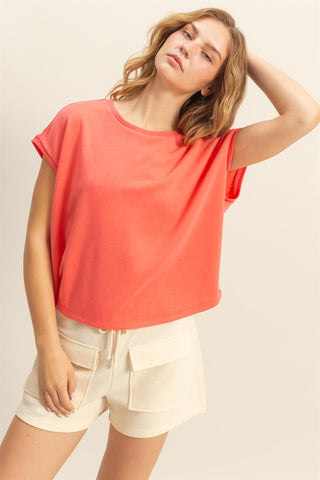 Coral Tee