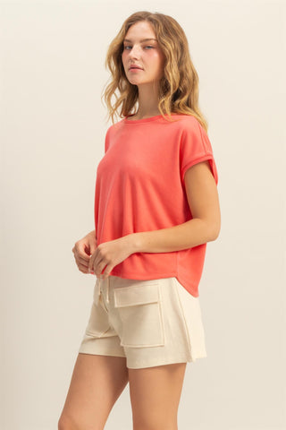 Coral Tee