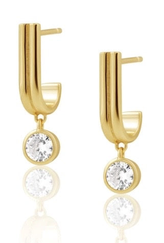 Iris CZ Earrings