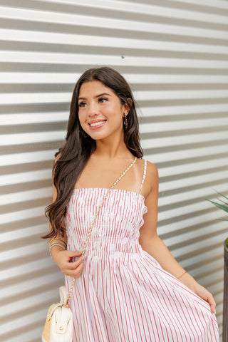 BIanca Shirred Bodice Dress
