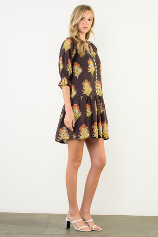 Ella Long Sleeve Mini Dress