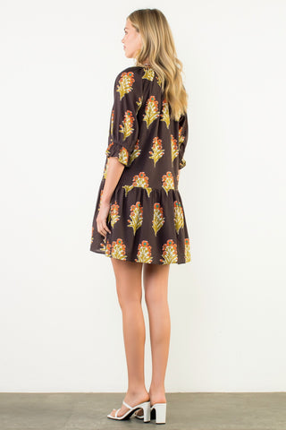 Ella Long Sleeve Mini Dress
