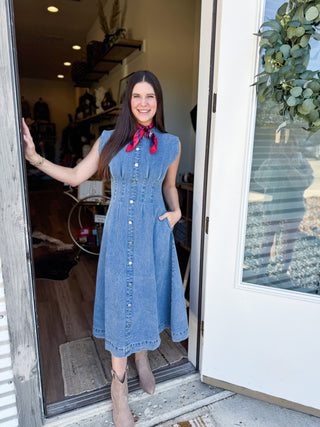 Timeless Denim Dress