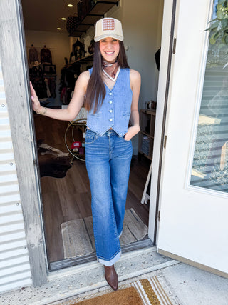 Nellie Denim Vest