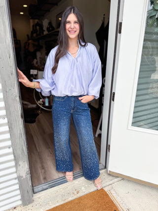 Emma Blouse - Periwinkle