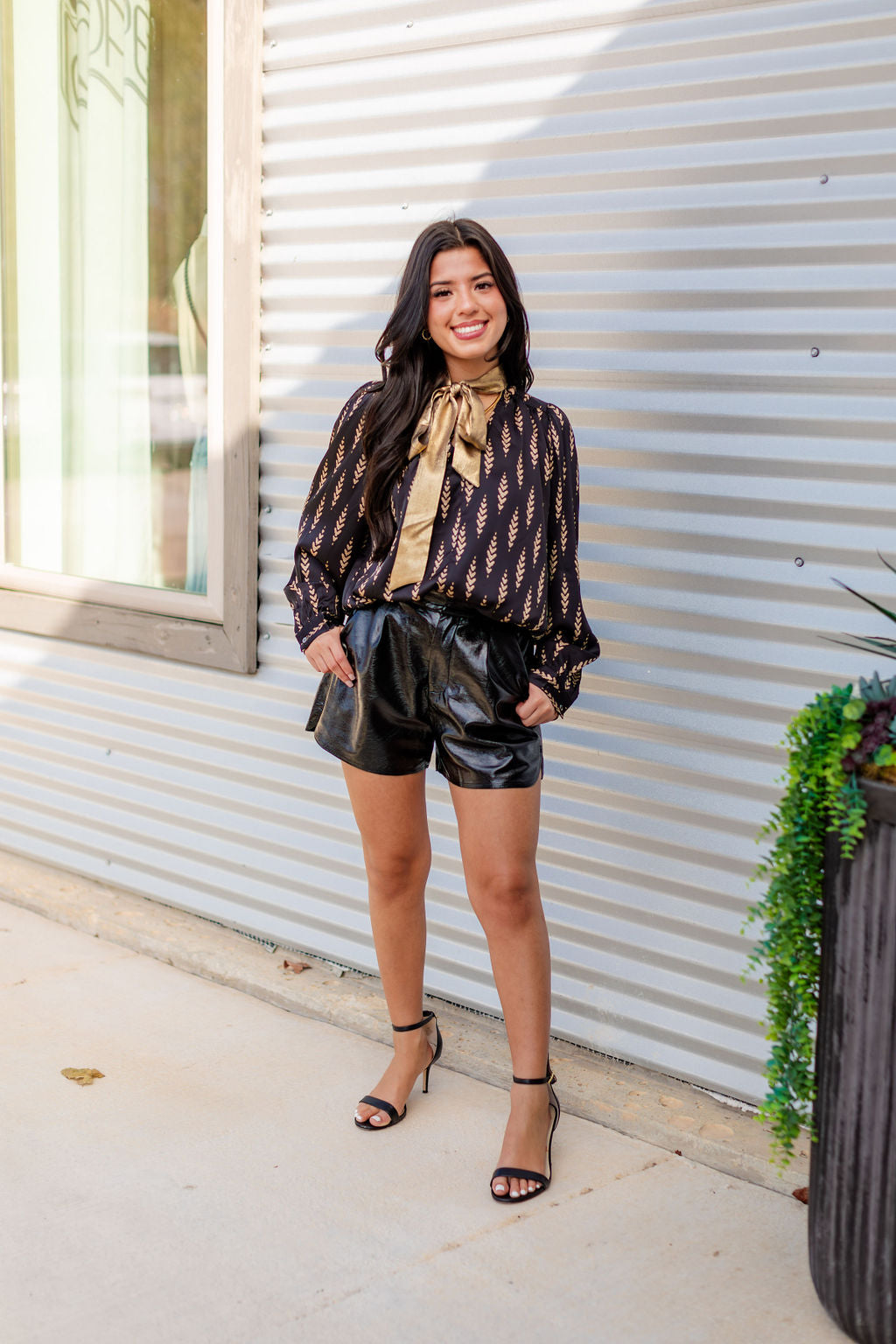 Glitter & Gold Blouse