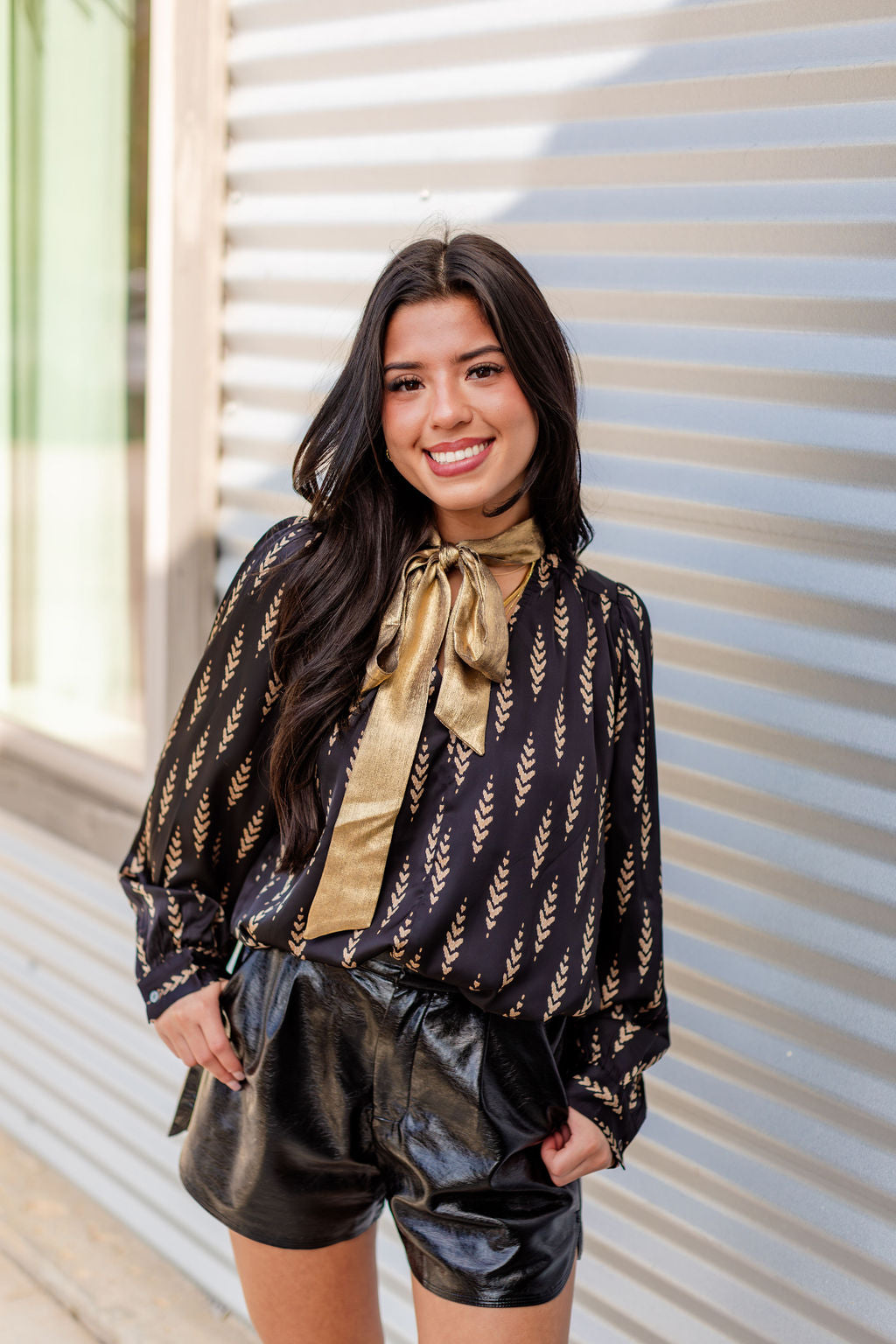 Glitter & Gold Blouse