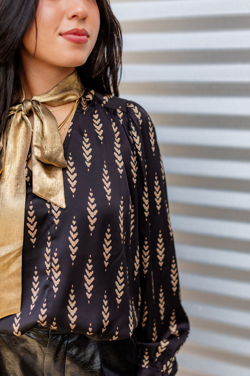 Glitter & Gold Blouse