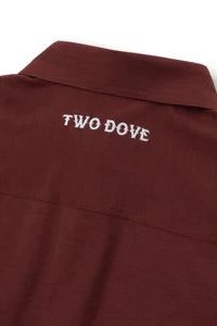 Rio SS Button Up Maroon