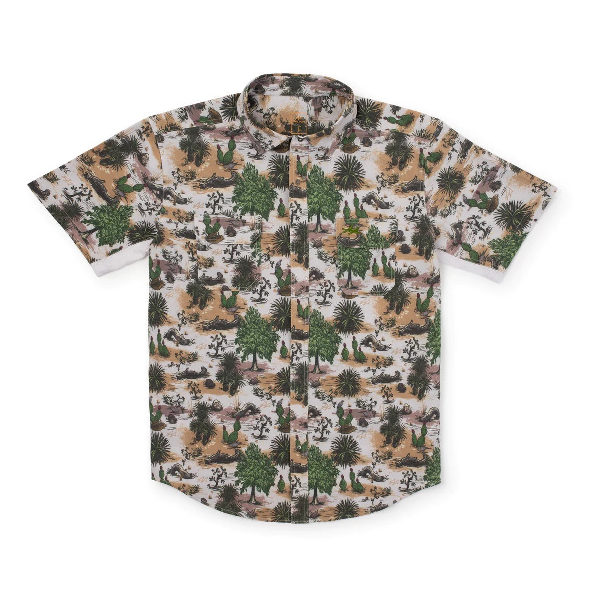 Rio SS Button Up South Coast Camo