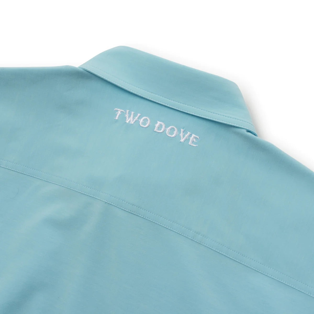 Rio SS Button Up- Aqua