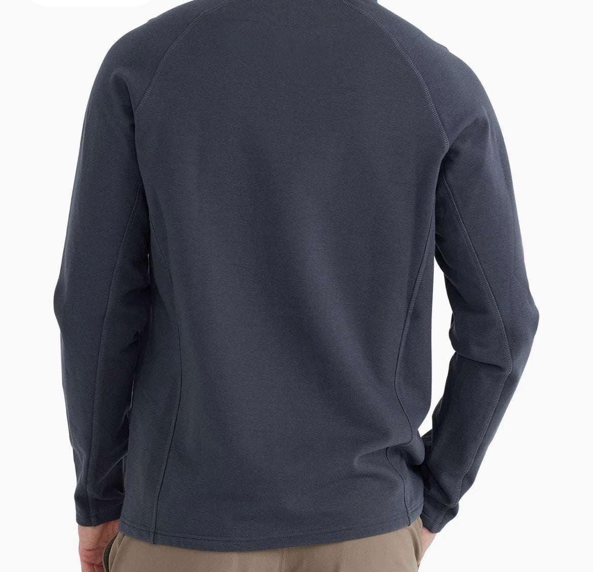 Mens Bamboo Heritage Fleece Quarter Zip