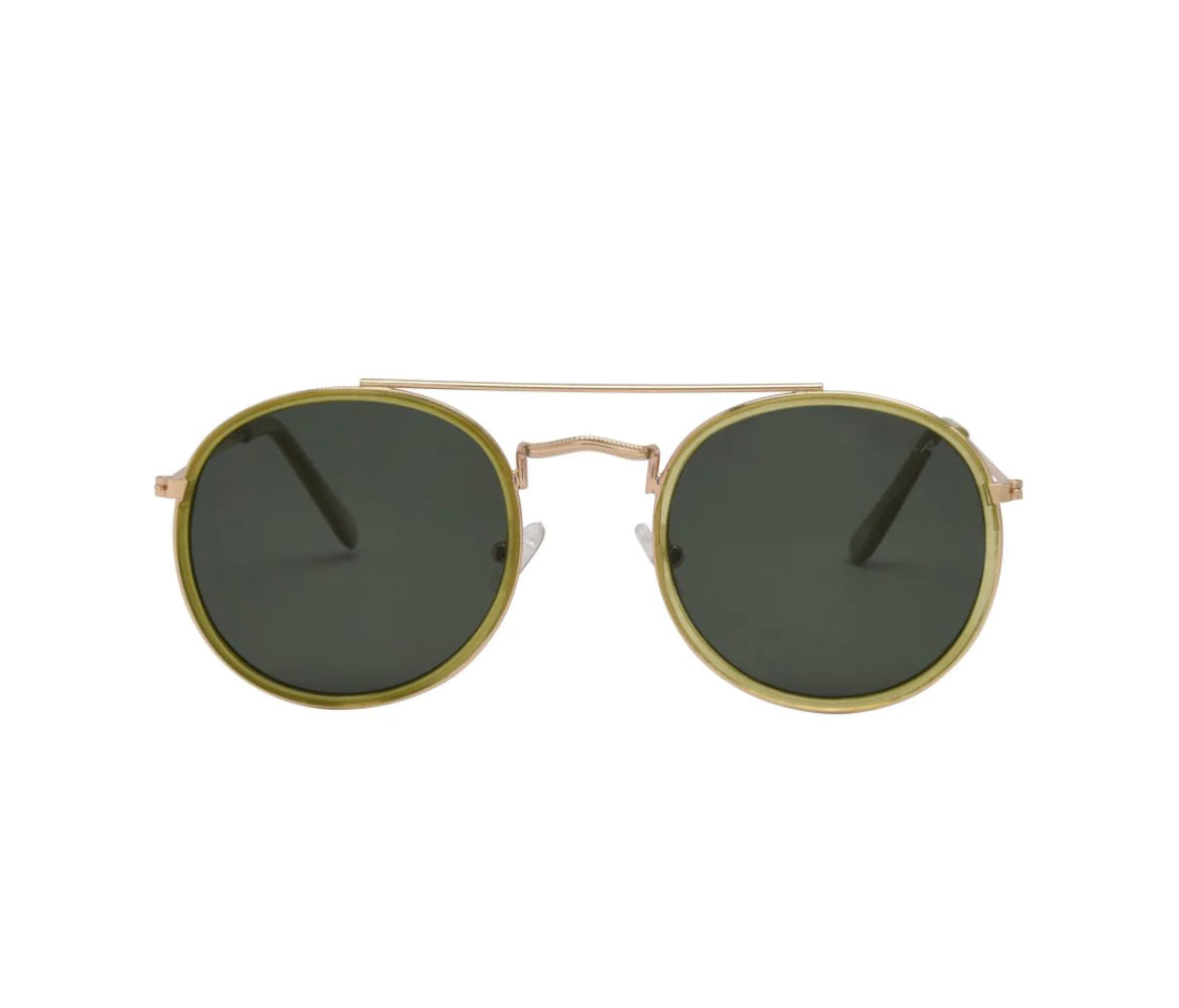 All Aboard Sunglasses - Moss/Green