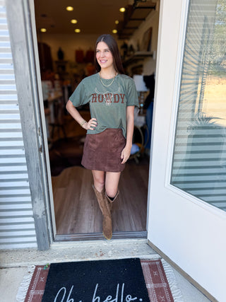 Howdy Longhorn Tee