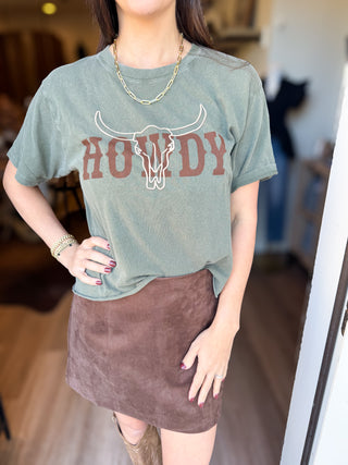 Howdy Longhorn Tee