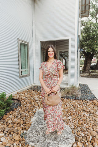 Shula Short Sleeve Wrap Dress