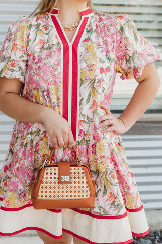 Morgan Dress - Pink
