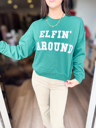Elfin Around Sweatshirt
