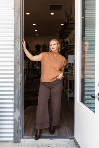 Carly Mock Neck Top
