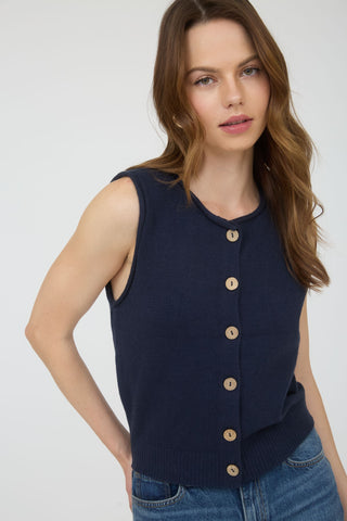 Noel Button Up Tank