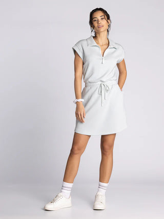 Britney Dress - Aqua Stone