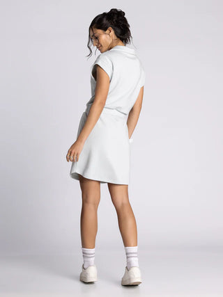 Britney Dress - Aqua Stone