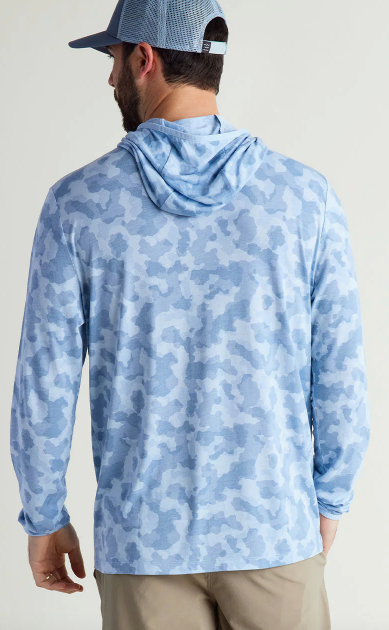 Men's Bamboo Lightweight Hoodie - Tidewater Camo