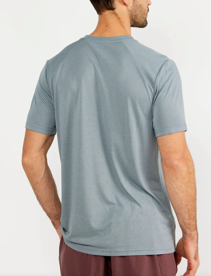 Men's Bamboo Lightweight Short Sleeve - Slate