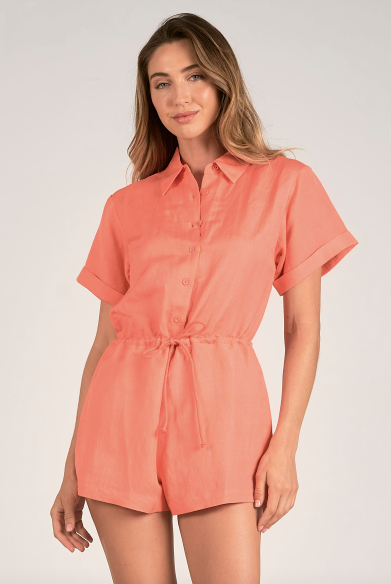 Coral Romper