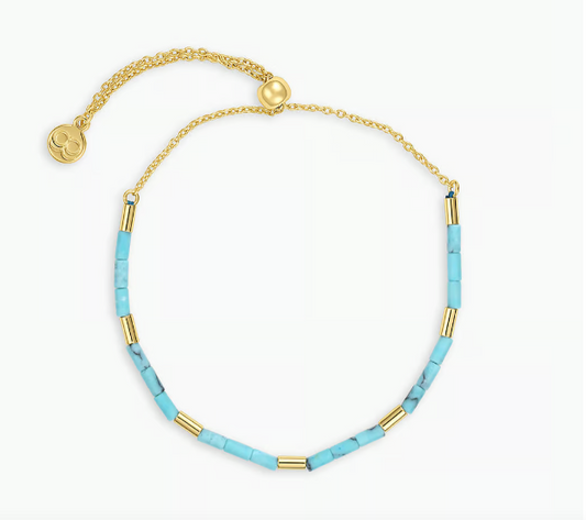 Gorjana Turquoise Power Gemstone Tatum Bracelet