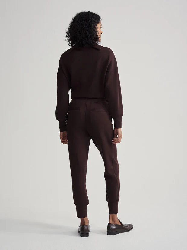 The Slim Cuff Pant- Coffee Bean