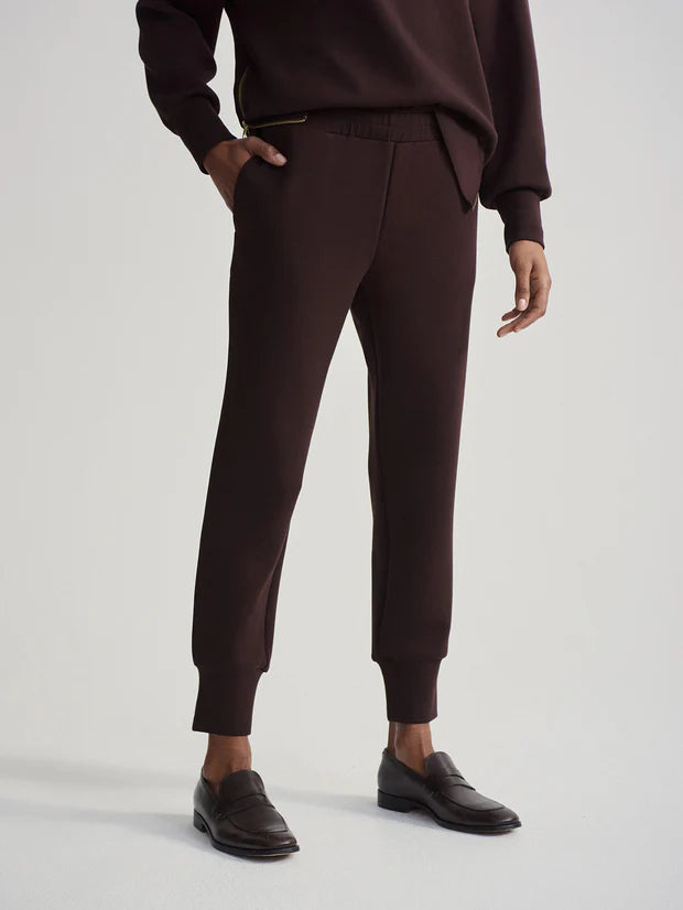 The Slim Cuff Pant- Coffee Bean