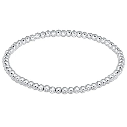 E Newton Sterling Bead Braclet