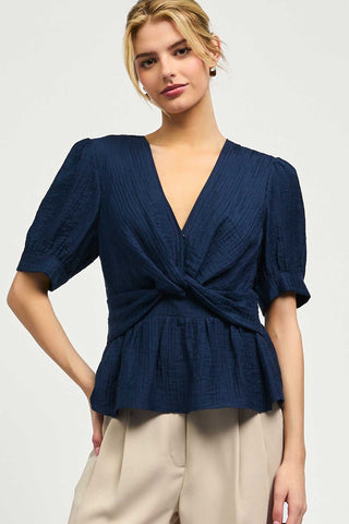 Tayshia Top- Navy