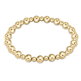 E Newton Grateful Pattern Bracelet Gold