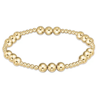 E Newton Gold Joy Pattern  bracelet