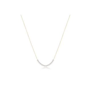 E Newton 4mm Pearl Beaded Bliss Necklace