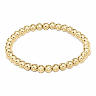 eNewton Extends- Classic Gold 5mm Bead Bracelet