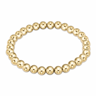 eNewton Extends- Classic Gold 6mm Bead Bracelet